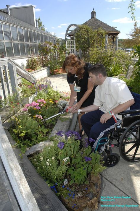 The Enabling Garden at Bryn Mawr Rehab Hospital - Therapeutic Landscapes Network Therapeutic Landscapes Network