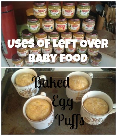 Baby Food Egg Puffs Leftover Baby Food Recipes, Baby Food Puffs, Deceptively Delicious, Food Egg, Egg Puff, Toddler Foods, Egg Food, Diy Baby Food, Cheap Clean Eating