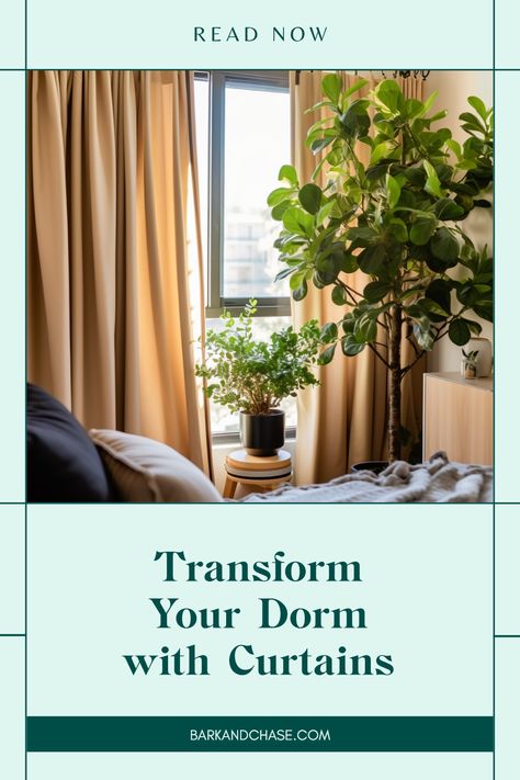 A simplicity-driven guide on how to hang curtains in a dorm room, showcasing essential steps and tips for window dressing that enhances the student space's look. Space Window, How To Hang Curtains, Hang Curtains, Curtain Length, How To Hang, Window Dressing, Window Dressings, Hanging Curtains, Dorm Room