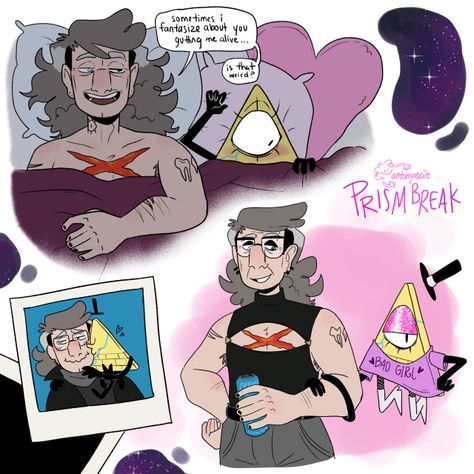 Billford Comic, Bill Cipher X Ford, Bill X Ford, Billdip Comic, Fall Humor, Gravity Falls Funny, Gravity Fall, Gravity Falls Fan Art, Desenhos Gravity Falls