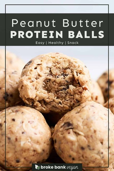 These peanut butter protein balls are a simple, healthy, and satisfying snack that provides a boost of energy throughout the day. They're quick to make, packed with nutrients, and incredibly easy to customize. Protein Balls Low Calorie, Low Calorie High Protein Snacks, Protein Balls Recipe, Peanut Butter Protein Balls, Workout Quick, Low Calorie Protein, Protein Balls Recipes, Healthy Protein Snacks, High Protein Low Calorie