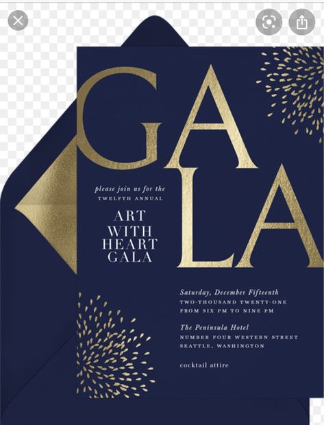 Formal Event Invitation Design, Awards Night Invitation Design, Gala Invitation Design, Modern Gala Invitation, Gala Dinner Invitation, Gala Night Invitation, Gala Save The Date, Corporate Party Invitation, Event Brochure