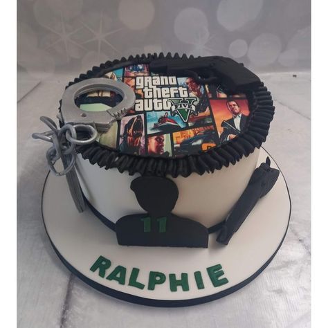 Grand Theft Auto Cake, Cake Games, Grand Theft Auto, Cake