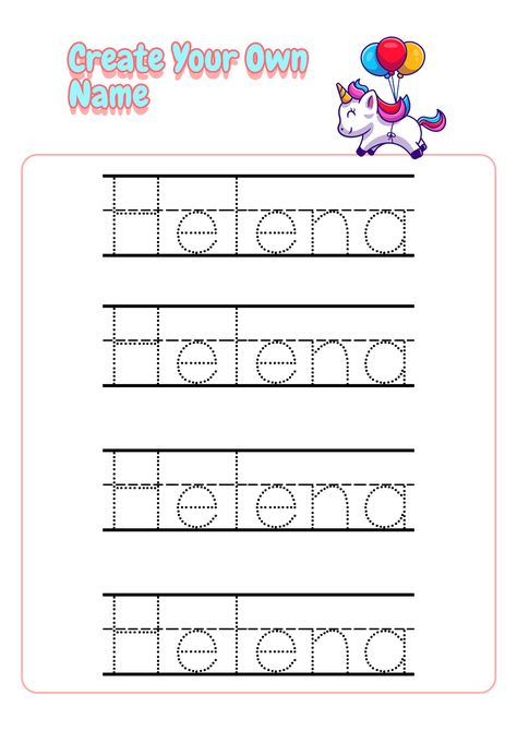 Create Your Own Tracing Name Worksheet Custom Name Tracing Worksheets Free, Name Tracers Free Printable, Name Tracing Worksheets Printables Free, My Name Worksheet, Write My Name, Kindergarten Names, Name Writing Practice, Preschool Names, Alphabet Writing Practice