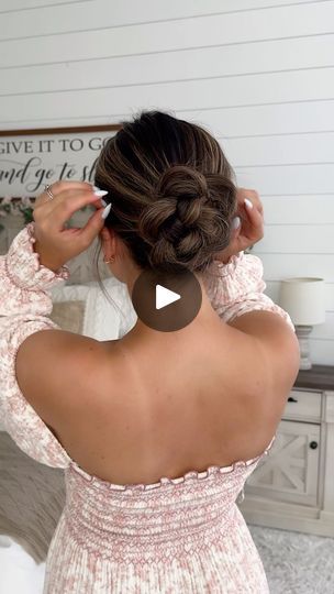 42K reactions · 268 shares | Rose bun 🌹 would you try this?

#bunhairstyle #updohairstyles #hairupdo #easyhairstyles #cutehairstyles | eva pautov | Sabrina Carpenter · Bed Chem Bun Hairstyles For Homecoming, Rose Bun Hairstyle, Formal Bun Hairstyles, Rose Bun, Quick Hair, Tate Mcrae, Easy Hairstyle, I'm Ok, Natural Haircare