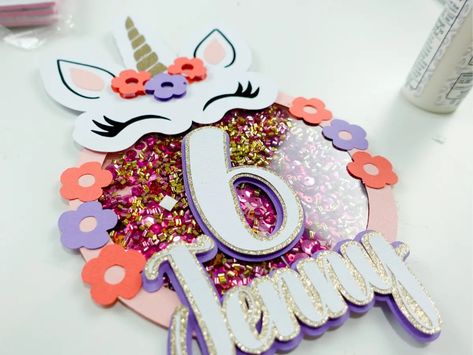 Easy Steps to Make a Cake Topper with Your Cricut Cake Topper Cricut Diy, Cake Topper Cricut, Cricut Cake, Make A Cake, Cricut Images, Unicorn Cake Topper, Diy Cake Topper, Cricut Projects Beginner, Different Cakes