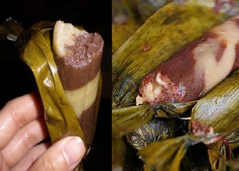 Suman Moron, Pinoy Recipes, Pinoy Food, Double Boiler, Glutinous Rice, Sticky Rice, Banana Leaf, Melted Butter, Coconut Milk