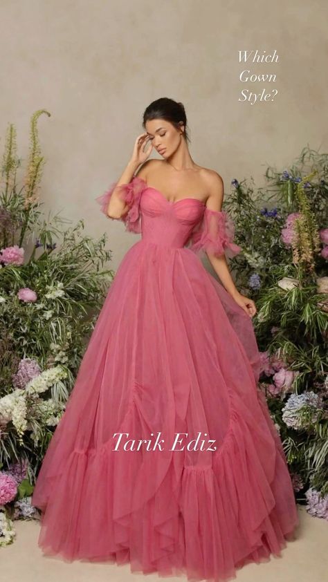 Shop Online Malls on Instagram: “Gorgeous gowns by Portia & Scarlett..Find your perfect designer gown at Couture Candy or Fostani! 😍 #gown #gowns #dresses…” Angelic Dress, Tarik Ediz, Tulle Sleeves, Strapless Sweetheart Neckline, Evening Dresses For Weddings, Tulle Gown, Dress Crafts, Tulle Prom Dress, A Line Gown