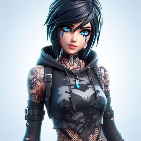 🖤 @fortnite Stylized Character, Art Sketches, Fortnite, Sci Fi, Comics, Anime, On Instagram, Blue, Quick Saves