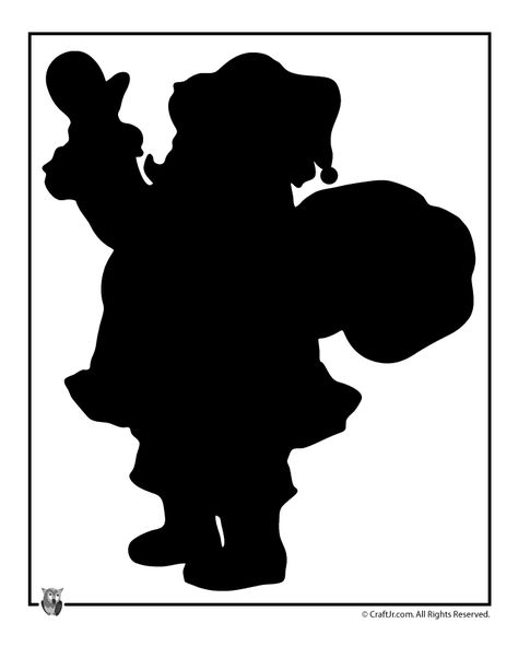 http://www.woojr.com/printable-christmas-templates-shapes-and-silhouettes/santa-template/ Silhouette Santa Claus, Santa Claus Silhouette, Christmas Sillhoute, Christmas Silhouette Templates, Printable Christmas Templates, Santa Silhouette, Christmas Silhouettes, Christmas Silhouette, Template Craft