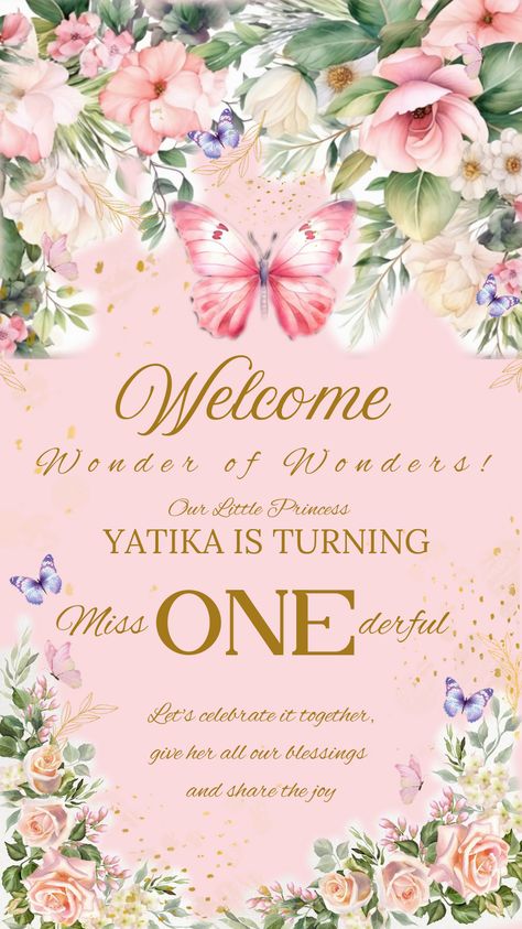 Welcome board for the first birthday Birthday Welcome Board, Baby Birthday Invitation Card, First Birthday Invitation Cards, Baby Birthday Invitations, Welcome Board, Twins 1st Birthdays, Welcome Boards, 1st Birthdays, Lets Celebrate