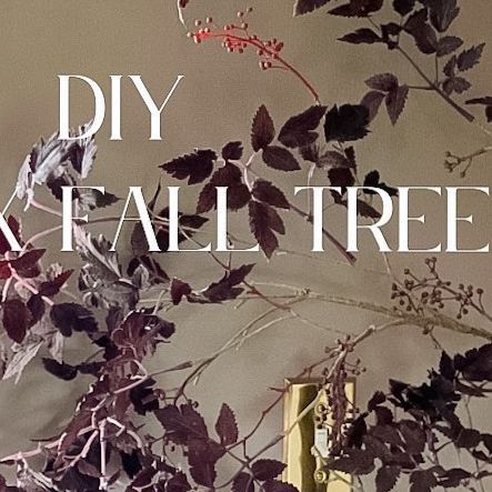 Bettina Ballard | Curated Interiors & DIY on Instagram: "Stop right there, save this for your next diy and this years faux fall tree with my favorite @afloral Cimicifuga Ramosa Leaves!! Seriously another easy DIY I swear!! Just a little time and a little hand power and you have your self a fall tree! This is for you if you may have a tree you may be wanting to upgrade or you aren’t able to source a real branch. You can totally nut an inexpensive tree at the height that you want and strip it do Diy Faux Fall Tree, Faux Fall Tree, Diy Fall Tree, Pretty Porches, Fall Tree, Autumn Trees, Easy Diy, My Favorite, Let Me