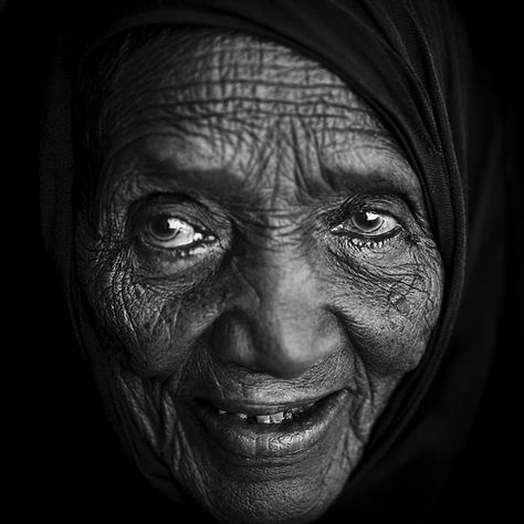 Nubian woman from Elephantine island, Aswan - EGYPT - by C.Stramba-Badiali North Africa, Black And White Photography, One Pic, Egypt, Life Is Good, Portrait Photography, Human, Black And White, Photography