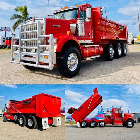 De Lucio USA Truck Sales 🚛 on Instagram: “FOR SALE ‼️ 🔴2014 Kenworth W900 🔴  Cummins ISX15 485hp 🔒 OVERHAUL 🔒 122,000 miles 🔒 4 Years Warranty 🔒 18 Speed 🔒 New Dump Truck Conversion…” Truck Conversion, Eaton Fuller, Jacked Up Truck, Kenworth W900, Dump Trucks For Sale, Peterbilt 379, Snow Plow, Dump Trucks, Tractor Trailers