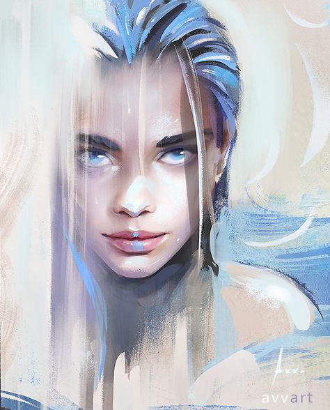 Potrait Painting, Beautiful Sketches, Concept Artist, Woman Drawing, Realistic Drawings, Instagram Art, Freelance Illustrator, Digital Portrait, Portrait Art