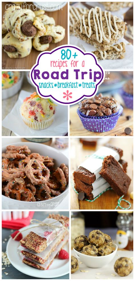 Over 80 Road Trip Snacks! Vacation Snacks, Trip Snacks, Snacks And Desserts, Road Trip Food, Road Trip Snacks, Travel Snacks, All I Ever Wanted, Lunch Snacks, Breakfast Treats