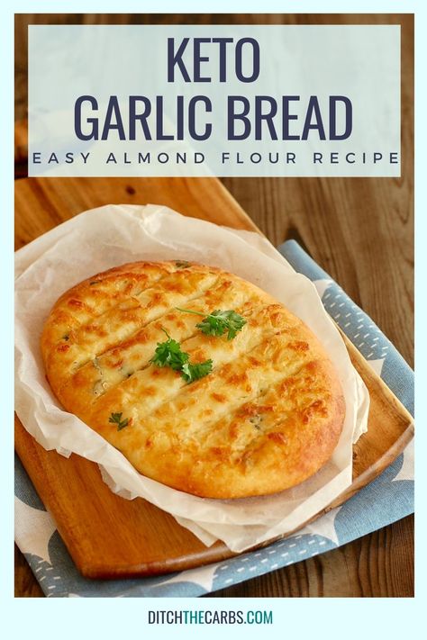 Keto Garlic Bread, Dinner Recipes Keto, Keto Dinner Recipes, Breakfast Keto, Overnight Oat, Garlic Bread Recipe, Low Carb Diets, Recetas Keto, Ketogenic Diet Meal Plan