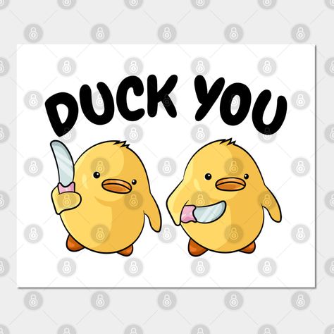 Duck Knife Tattoo, Duck Holding Knife Tattoo, Duck With Knife Wallpaper Iphone, Duck With Knife Tattoo, Duck With Knife Drawing, Funny Duck Drawing, Cute Duck With Knife Drawing, Ducks With Knives, Duck Holding Knife Cartoon