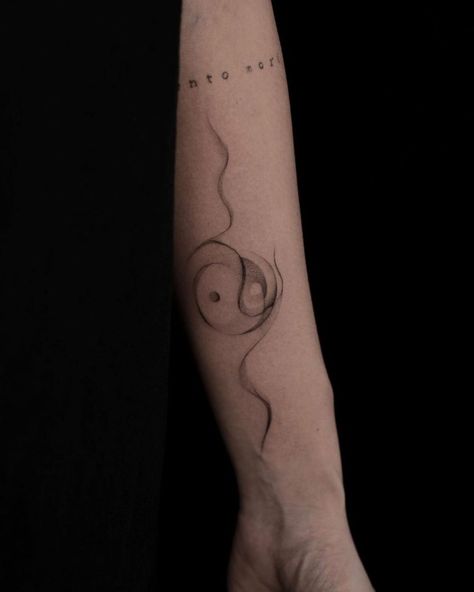 23 Spiritual Tattoos for Spiritual Beings in 2022 - Page 2 of 5 - Small Tattoos & Ideas Spiritualism Tattoos, Spiritual Body Tattoos, Spiritual Awakening Tatoos, Awakening Tattoo Ideas, Earthling Tattoo, Small Spiritual Tattoos Universe, Two Souls Tattoo, Peaceful Tattoos Ideas Spiritual, Ethereal Tattoos For Women