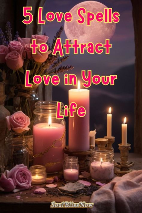 Love spells have been used centuries in various cultures to draw in romantic energy, deepen connections, and manifest heartfelt relationships. If you want to use love spells to attract the right person or strengthen an existing bond, this guide will help you understand five simple yet powerful love spells you can try today. Spells For Attraction, Find True Love Spell, Strong Love Spells That Work, Spell To Attract Love, Spells To Attract Love, Attract Love Spell, Full Moon Love Spell, Love Attraction Spell, Romantic Energy