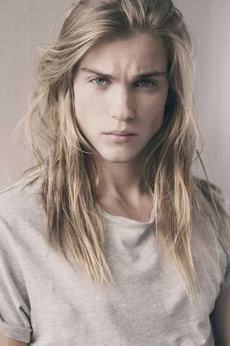 Man With Long Hair, Korean Long Hair, Trendy Mens Haircuts, Belle Blonde, Men's Long Hairstyles, Popular Haircuts, Corte De Cabelo Masculino, Blonde Guys, Trendy Haircuts