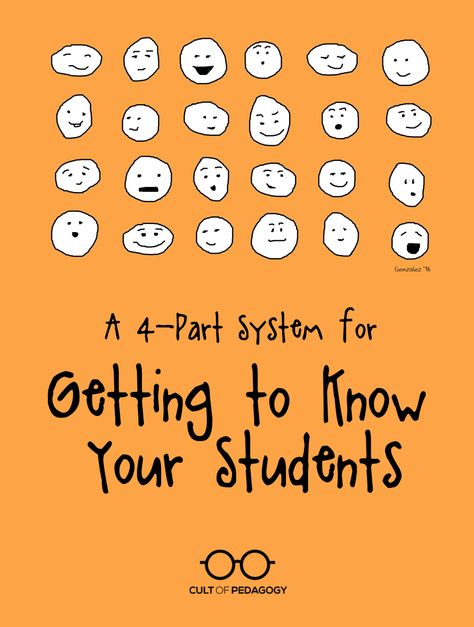 Get To Know Students, Getting To Know Your Students, School Diy Ideas, Cult Of Pedagogy, Classroom Culture, First Day Of School Activities, Building Relationships, Beginning Of The School Year, Relationship Building