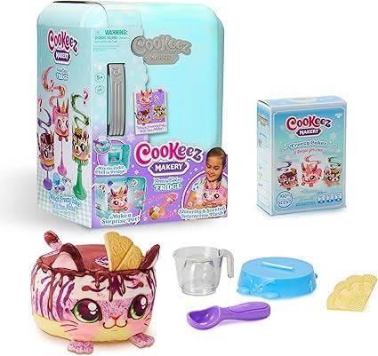 Amazon.com: COOKEEZ MAKERY Freezy Cakez. Mix & Decorate your plush best friend! Place your cake mix in The freeze and Be Amazed When A Scented, Shivering, Interactive Plush Friend comes out. Styles May Vary : Toys & Games Cookeez Makery, Ariel Hair, Moose Toys, Crayola Crayons, Disney Alice, Christmas List, Kids Hairstyles, No. 2, Best Friend