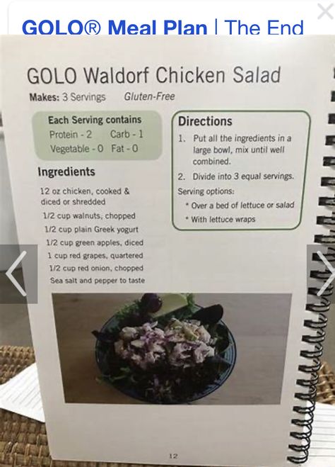 Golo Chicken Salad, Golo Salad Recipes, Golo Reset 7 Meals, Golo Diet Recipe Easy Simple, Golo Diet Meal Plans, Golo Diet Recipes Lunch, Golo Diet Plan Food List, Golo Chicken Recipes, Golo Diet Recipes Dinner