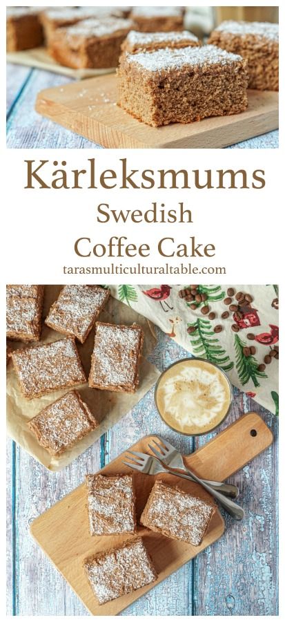 Scandinavian Desserts, Swedish Treats, Light Chocolate Cake, Coffee Frosting, Swedish Coffee, Nordic Recipe, Coffee Cake Recipe, Cookies Bars, Scandinavian Food