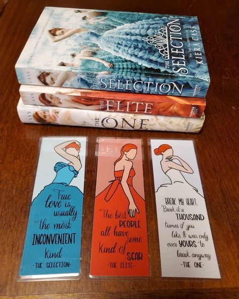 Wednesday Bookmark, Wednesday Show, Match Books, Beautiful Bookmarks, Ya Series, Happy Wednesday Everyone, Kiera Cass, Reading Spot, Magnetic Bookmarks