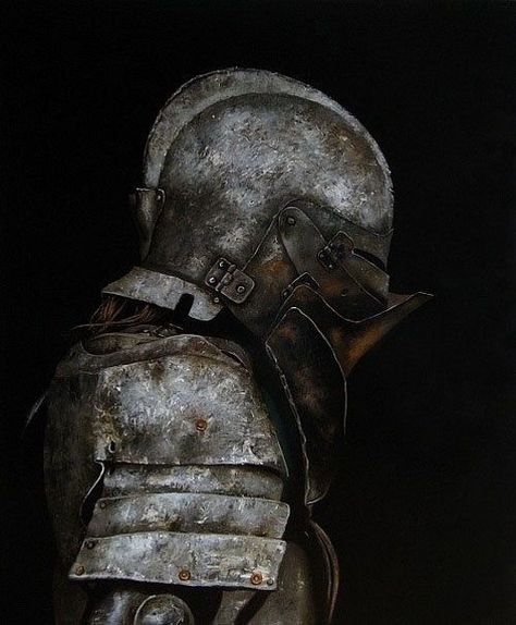 There are a few sayings that I totally disagree with. And here is one of them… Your knight in shining armor will come one day and sweep you off your feet. Let me say this right now… I&#… Knight In Shining Armor, 다크 판타지, Knight Art, Knight Armor, Arm Armor, Medieval Armor, Medieval Knight, Fantasy Armor, Kendo