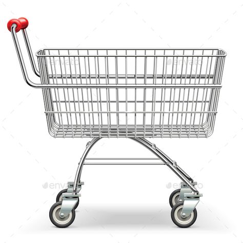 Vector Empty Supermarket Trolley Supermarket Trolley, Shopping Carts, Photo C, Pin Art, Grocery Shop, Architecture Model, Logo Icons, Shopping Cart, Free Stock Photos