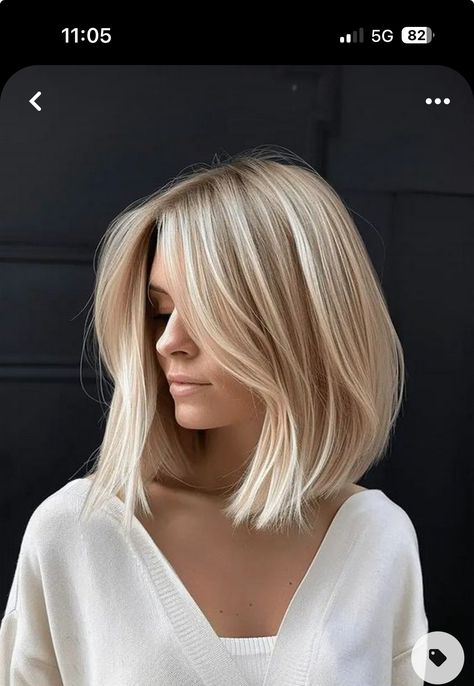 Long Bob Honey Blonde, Natural Makeup Blonde Hair, Bobcut Hairstyles Short, Long Bob Blond, Blond Hair With Highlights, Short Straight Blonde Hair, Mousy Blonde Hair, Short Blonde Bob Hairstyles, Icy Blonde Bob