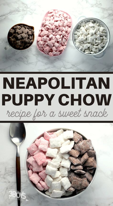 Puppy Chow Snack, Cotton Candy Cake, Puppy Chow Recipe, Chex Mix Puppy Chow, Chow Recipe, Puppy Chow Recipes, Chex Mix Recipes, Muddy Buddies, Homemaking Tips