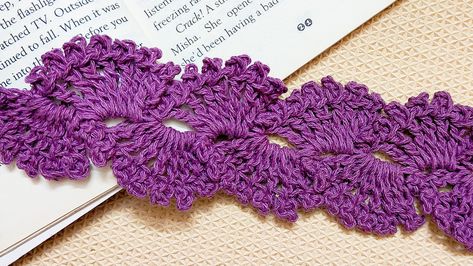 Easy Crochet Lace Bookmark : 4 Steps (with Pictures) - Instructables Crochet Lace Bookmark, Crocheted Bookmarks, Lace Bookmark, Crochet Cal, Crochet Stitches Free, Easy Crochet Projects, Making Stuff, All Free Crochet, Fun Crochet