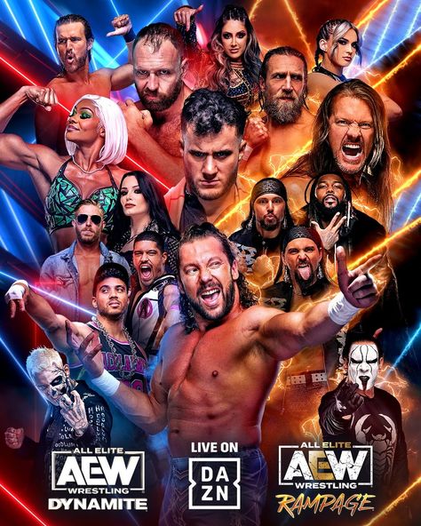 Aew Wrestling, All Elite Wrestling, Wrestling Posters, Aesthetic Board, Professional Wrestling, Read Image, Special Events, Pinterest Likes, Wrestling