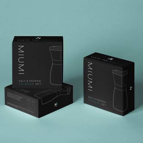 Industrial Design Packaging, Minimal Box Packaging Design, Product Packaging Box Design, Hardware Packaging Design, Tech Packaging Design, Black Packaging Design, Premium Box Packaging, Product Box Packaging, Tool Packaging