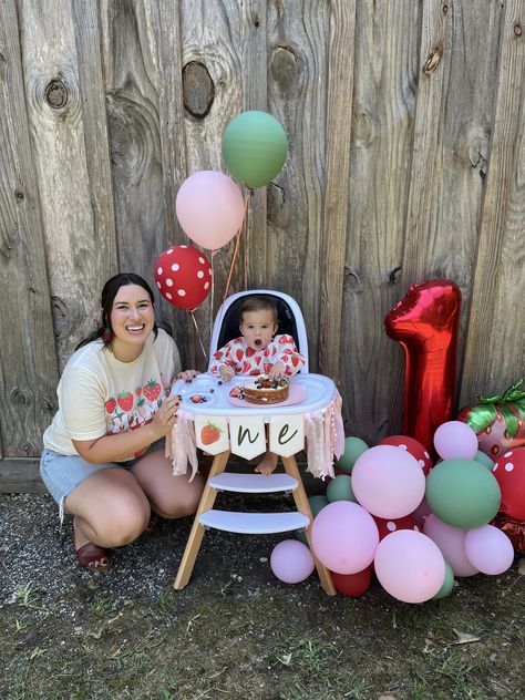 Berry First Birthday Party Ideas Berry First Birthday Party, First Birthday Party Ideas, Berry First Birthday, First Birthday Party, Birthday Party Ideas, First Birthday, First Birthdays, Birthday Parties, Berry