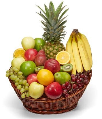 Fruit And Flower Basket, Flowers Philippines, Fruit Basket Delivery, Fruit Delivery, Gourmet Baskets, High Fiber Fruits, Super Target, Bolo Barbie, Fruit Basket Gift