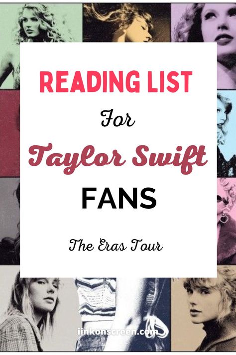 Book Recommendations Taylor Swift, Books For Taylor Swift Fans, Taylor Swift Book Display, Taylor Swift Surprise Songs Eras Tour List, Taylor Swift Eras Bulletin Board, Books To Read If You Like Taylor Swift, Books As Taylor Swift Songs, Taylor Swift Inspired Books, Books For Swifties