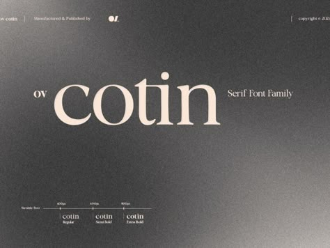 OV Cotin is a free serif font created by Otto Vowel Type with a timeless look, a cool mix of classic and modern styles. Free Cute Fonts, Abc Fonts, Canva Fonts Aesthetic, Cool Fonts Alphabet, Korean Fonts, Fonts For Business, Fonts For Branding, Best Serif Fonts, Bold Serif Fonts