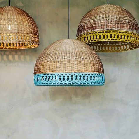 The Rattan Company on Instagram: “Our beautiful Sarah lampshade is now back in stock in natural, aqua and mustard (along with loads of other goodies). To view all our in…” Summer House Furniture, Rattan Bedroom Furniture, Sea Restaurant, Rattan Furniture Living Room, Rattan Bedroom, Wicker Lamp Shade, Wicker Lamp, Teak Garden Furniture, Rattan Lampshade