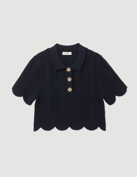 Discover great products at the best prices at Dealmoon. Sandro Cropped knit sweater. Price:$127.17 at Sandro Paris Summer Holiday Outfits, Best Friend Outfits, Cropped Knit Sweater, Sandro Paris, Sweater Crop, Knitwear Fashion, Top Shirt Women, Friend Outfits, Professional Outfits