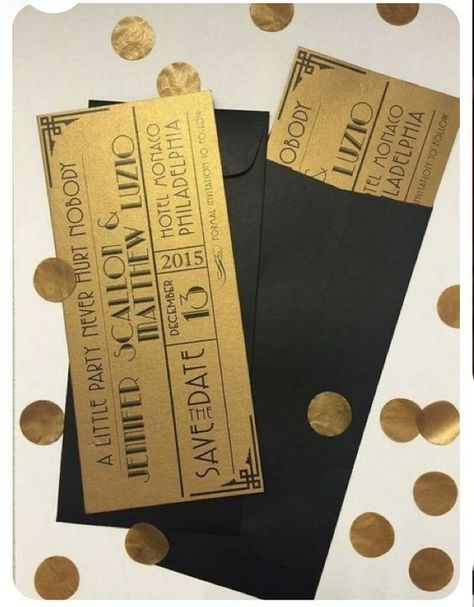 Wedding Decor Items, Gatsby Wedding Decorations, Great Gatsby Prom, Mafia Party, Gatsby Wedding Invitations, Gatsby Birthday Party, Gatsby Party Decorations, Hollywood Birthday, Great Gatsby Themed Party