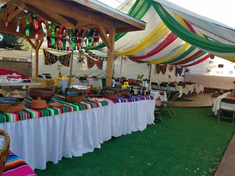 50 Mexican Theme Party, Quinceñera Decoration Ideas Mexican, Main Table Quinceanera Mexican Theme, 50th Birthday Mexican Theme Fiesta Party, Mexican Graduation Party, Quiencera Mexican Theme, Mexican Theme Party, Mexican Flag Colors, Mexican Theme Party Decorations