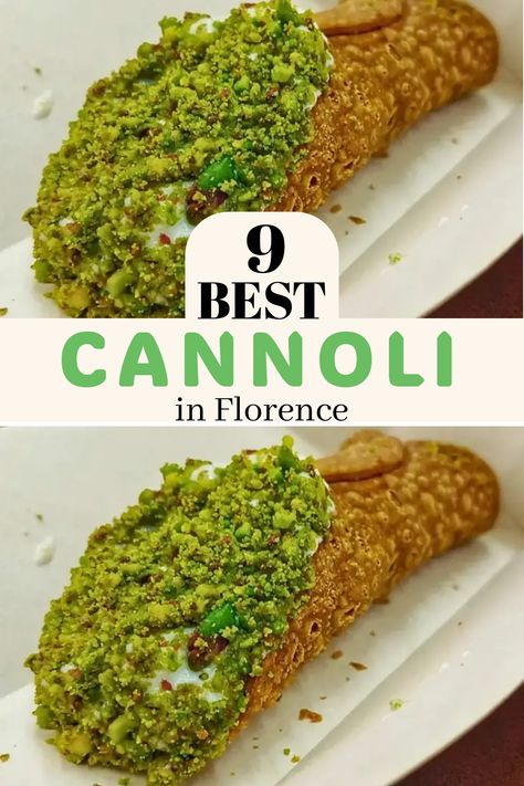 Taste the tradition of Sicilian cannoli right in Florence! Explore the best spots for these iconic desserts with me. Save this pin and find out where the crispiest shells and creamiest fillings are! Different Cannoli Fillings, Florence Italy Food, Sicilian Cannoli, Florence Food, Cannoli Filling, Tuscan Recipes, Unique Pizza, Best Vegan Restaurants, Authentic Asian Recipes