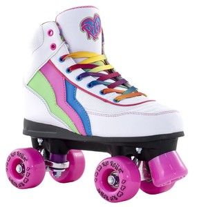 RIO ROLLER Candi starting at 69,95 EUR | ROLLERDERBYHOUSE.EU Roller Quad, Rio Roller, Retro Roller Skates, Quad Roller Skates, Roller Disco, Quad Skates, Skate Shop, Roller Derby, Roller Skate