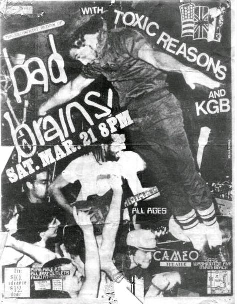 BAD BRAINS, TOXIC REASONS and KGB. Bad Brains Poster, Punk Rock Flyers, Xerox Art, Punk Concert, Punk Posters, Green Gang, Bad Brains, Punk Flyers, Bad Brain