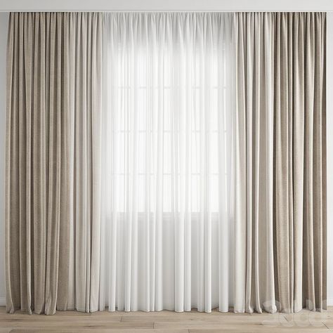 Curtains Living Room Modern, Living Room Curtain, Curtains Decor, Plain Curtains, Bedroom Curtains, Bedroom Bliss, Rustic Curtains, Room Curtains, Curtain Ideas