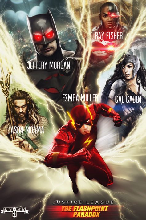 Flash 2 [Flash Point Paradox] Flashpoint Paradox, Flash Point Paradox, Dc Flash, Ray Fisher, Flash Dc Comics, Movie Ideas, Flash Point, Gal Gadot, Justice League